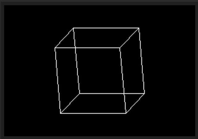 "3D Rotating Cube" code example