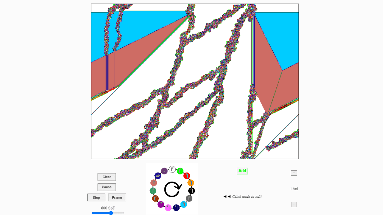 Interactive Langton's Ant