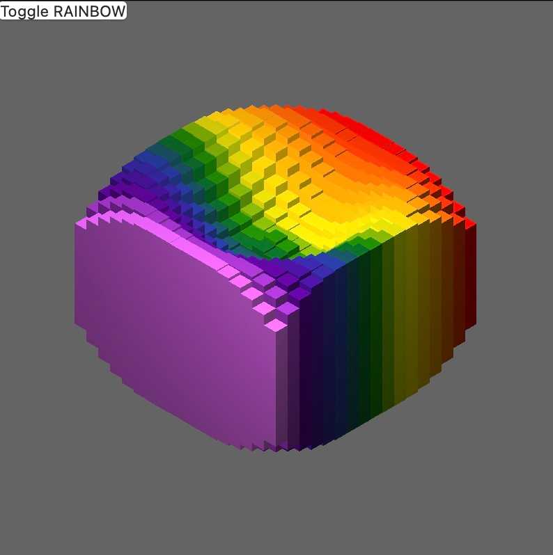 Rainbow Colours (static and flowing)