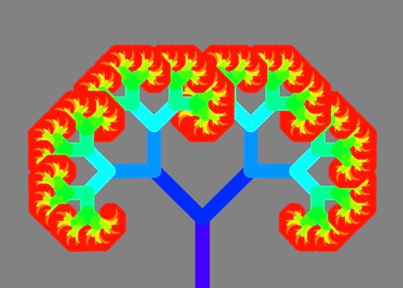 Blooming Effect & Rainbow Tree!