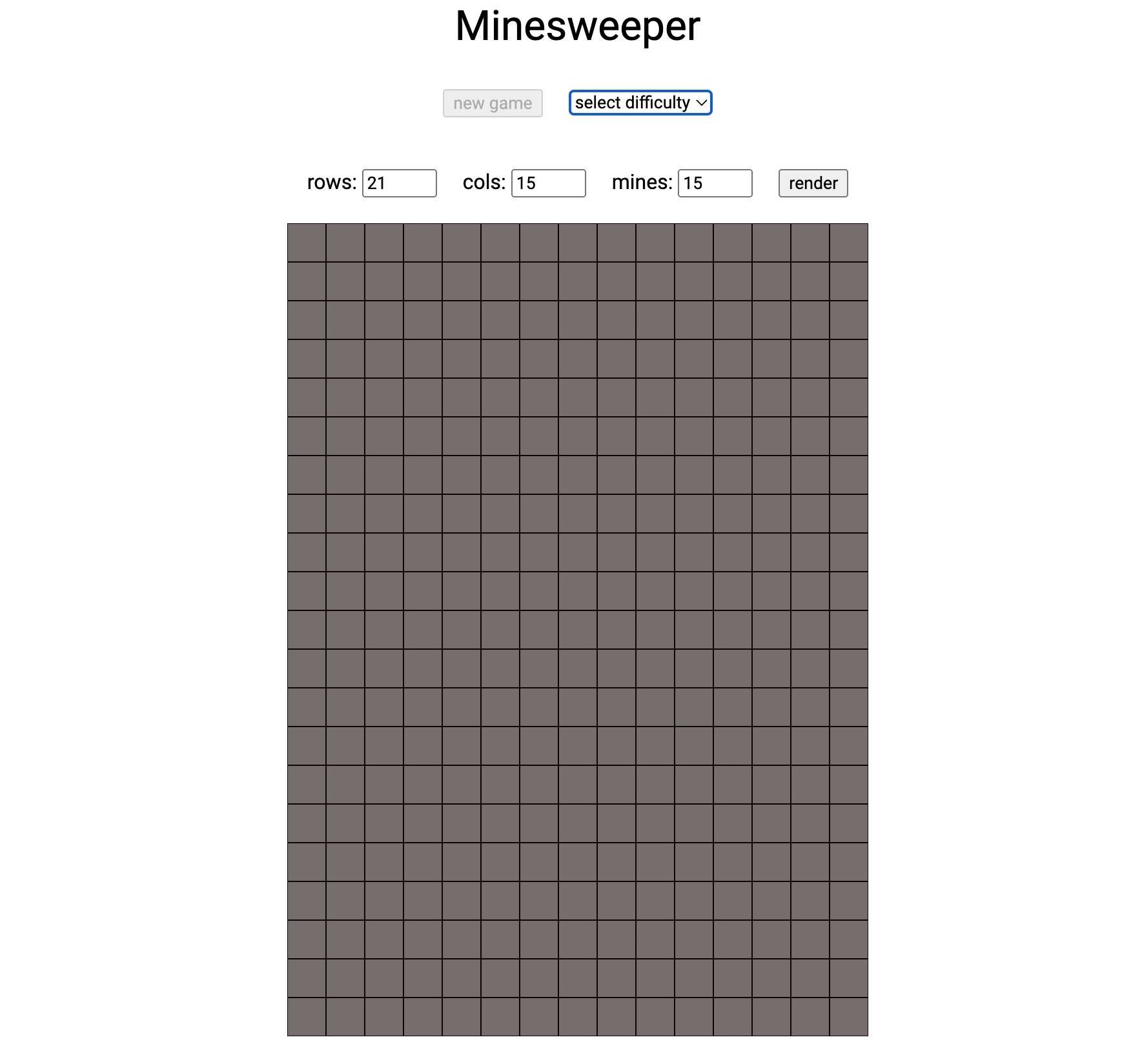 minesweeper 