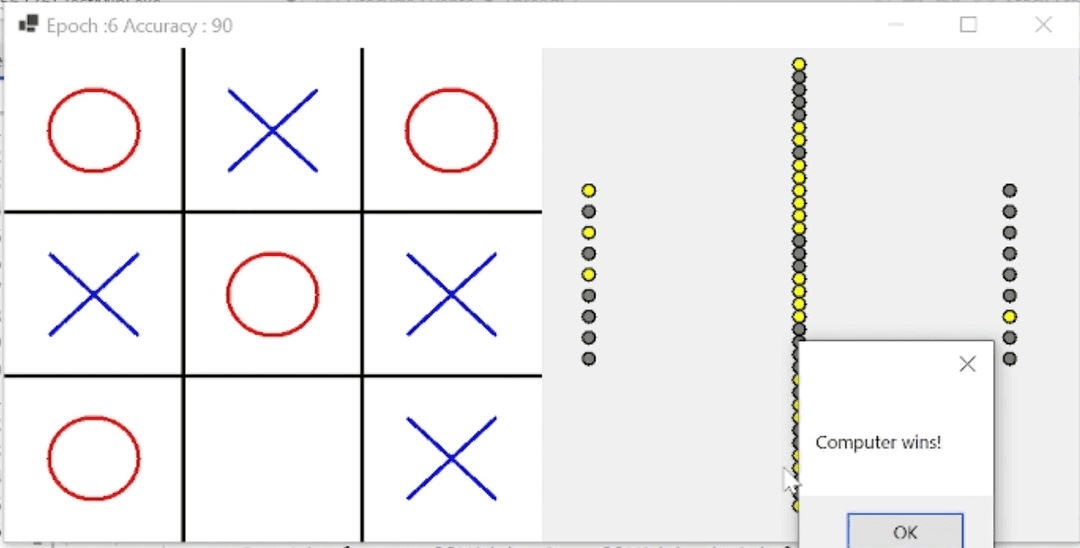 Tic Tac Toe Using Neural Networks in C#