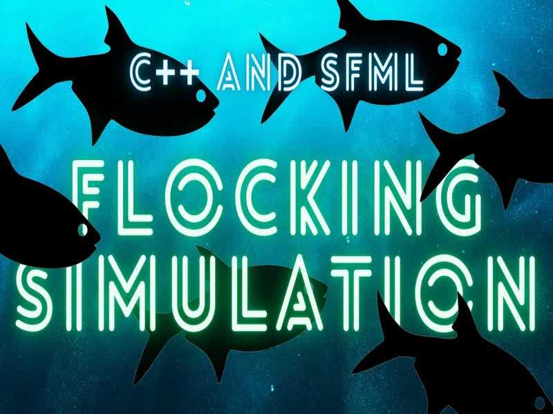 Flocking Simulation (C++ & SFML)