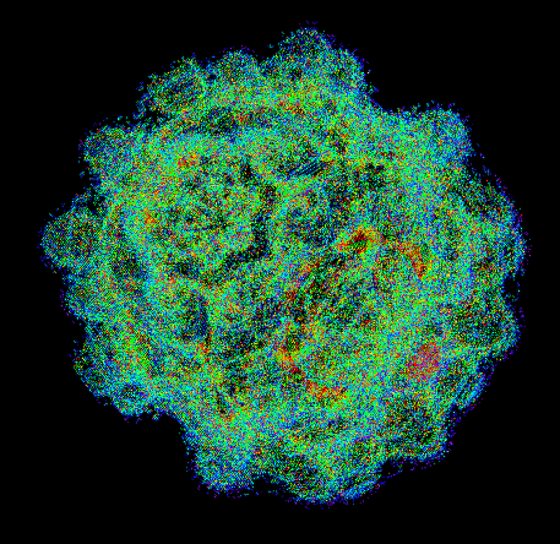 "Mandelbulb with Colors" code example