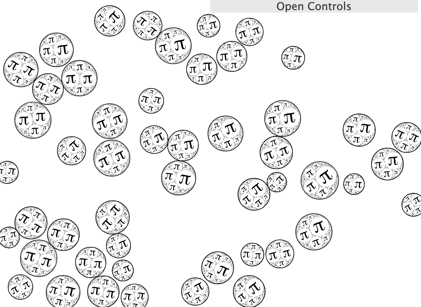 Apollonian gasket collisions