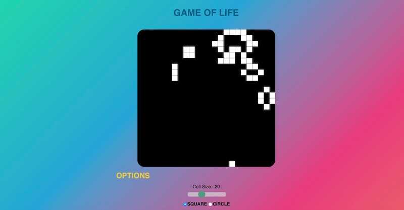 Coding Challenge #85: The Game of Life 