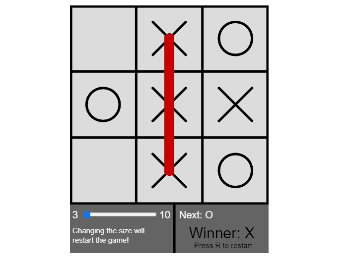 2 player Tic-Tac-Toe (slightly advanced)