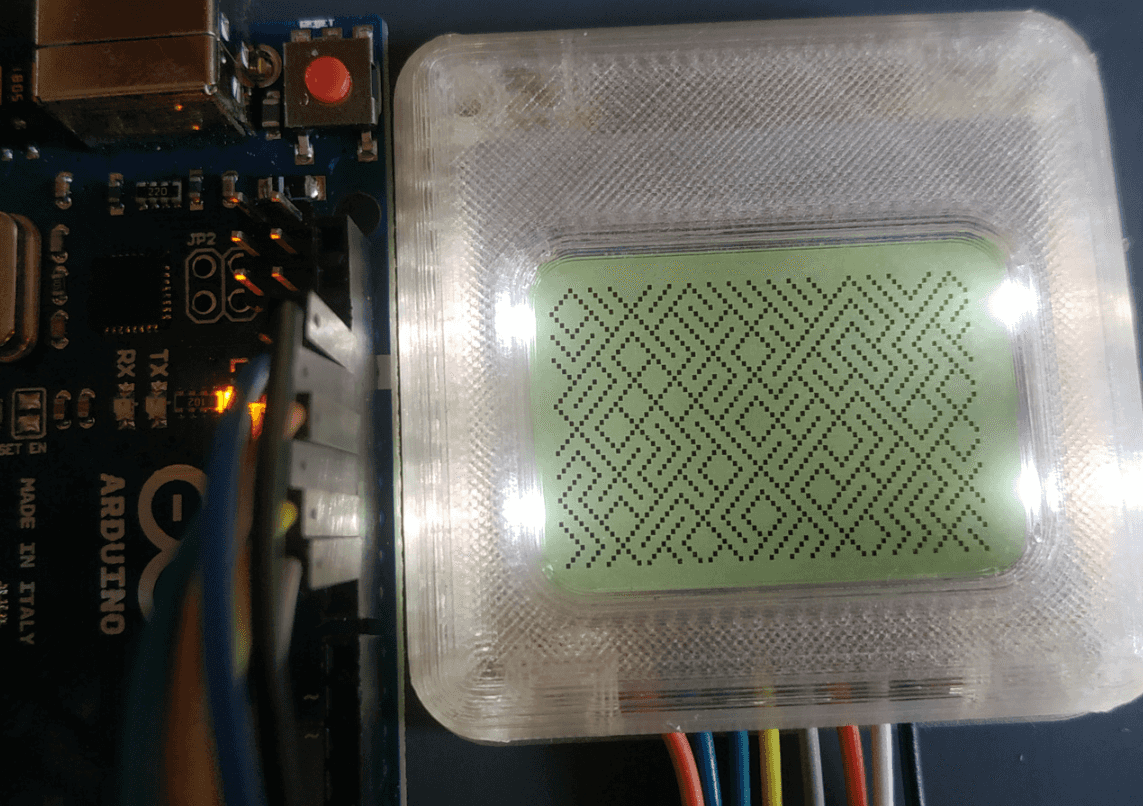 10PRINT Using Nokia 5110 LCD with Arduino