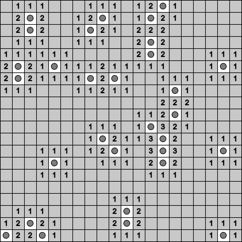 "Minesweeper" code example