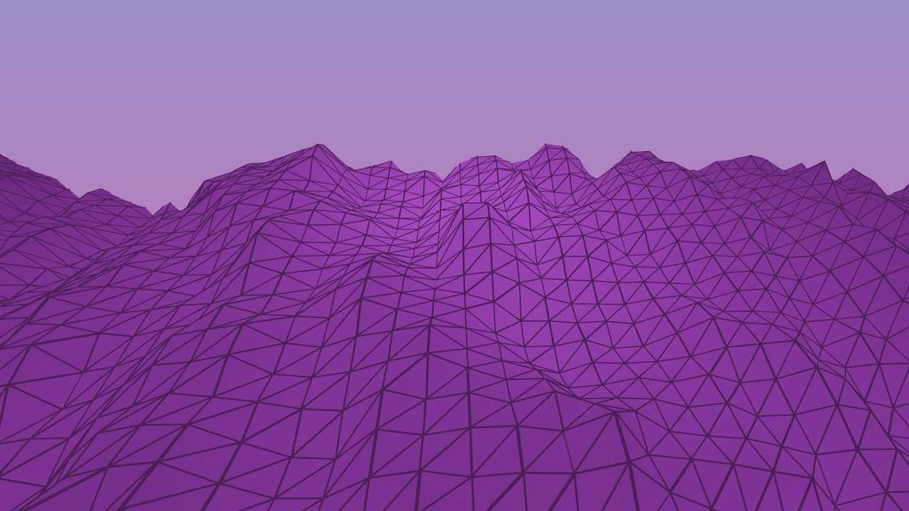 3D Terrain Generation with Perlin Noise in Processing