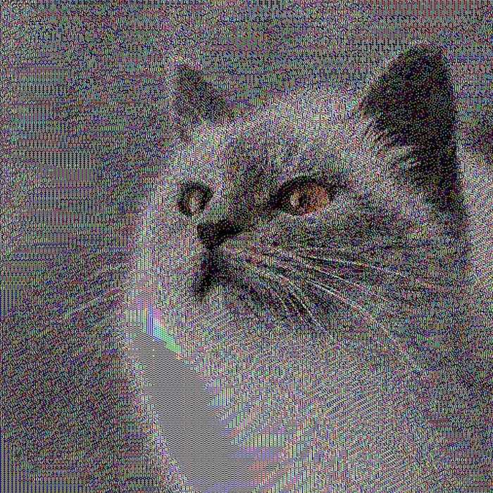 Dither Kitty! Use your own image!