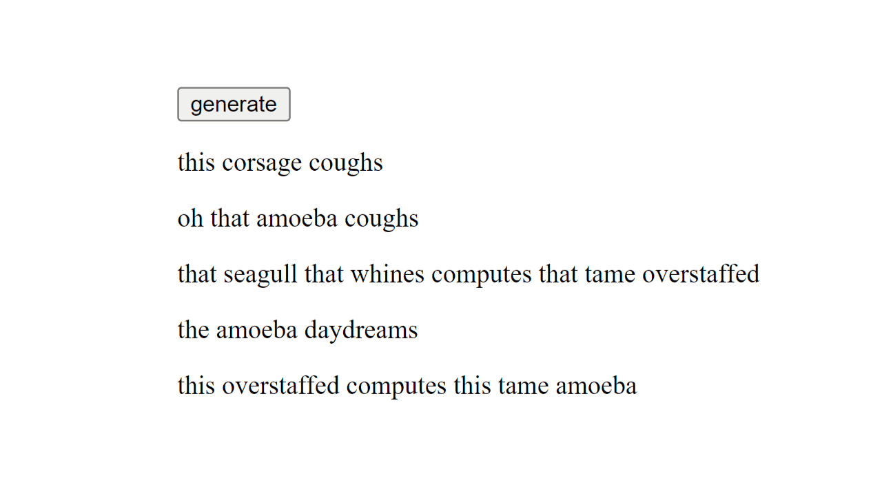 "Context-Free Grammar" code example