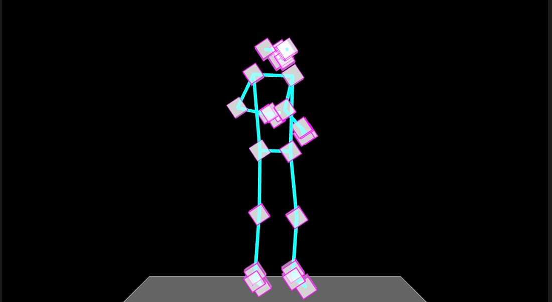 "BodyPose - 3D BlazePose" code example