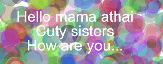 Colorful message