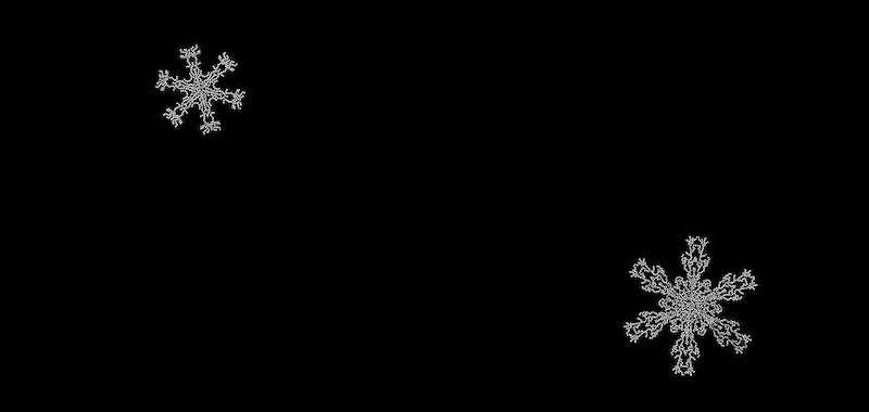 #codevember - 12 - SnowFlakes Falling using p5JS